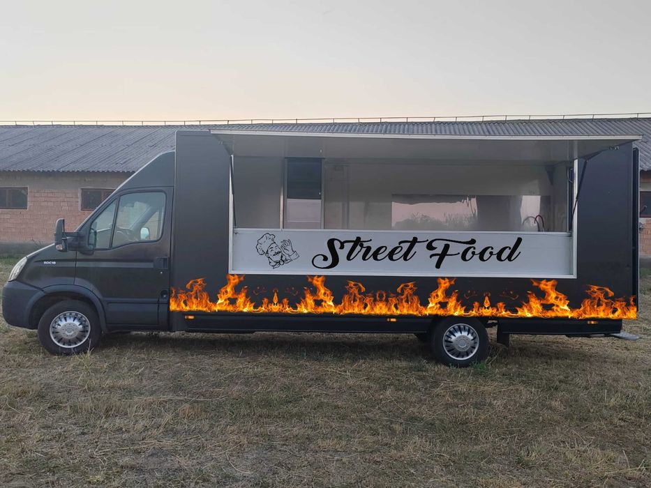 Auto rulotă comercială, fast-food, truck