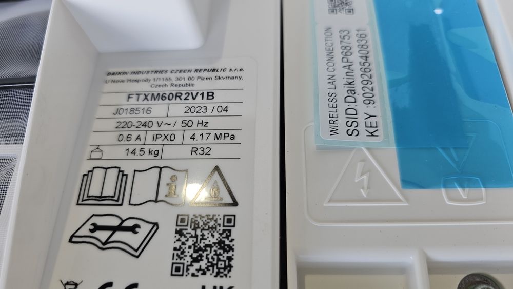 Инверторен климатик Daikin Perfera W FTXM60/ RXM60, 21 000 BTU, Клас А++ 21ца