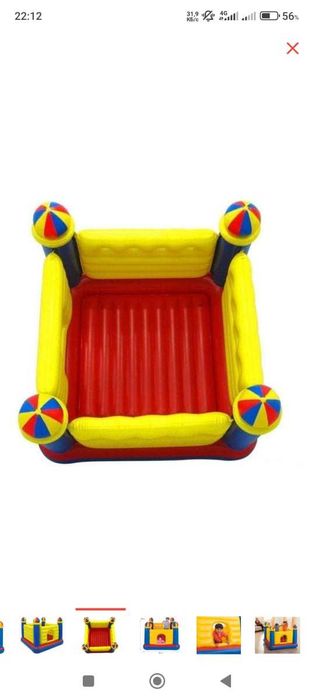 Батут детский надувной