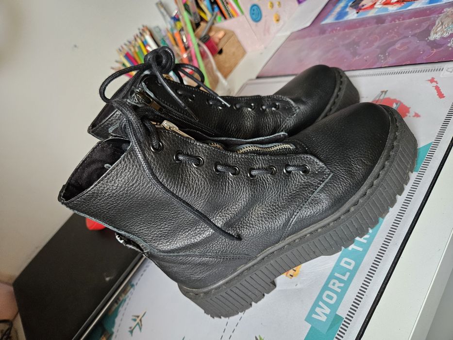 Ghete Steve Madden marimea 38 piele