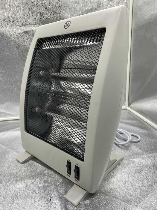 Radiator electric portabil 1000 W alb pentru incaperi mici