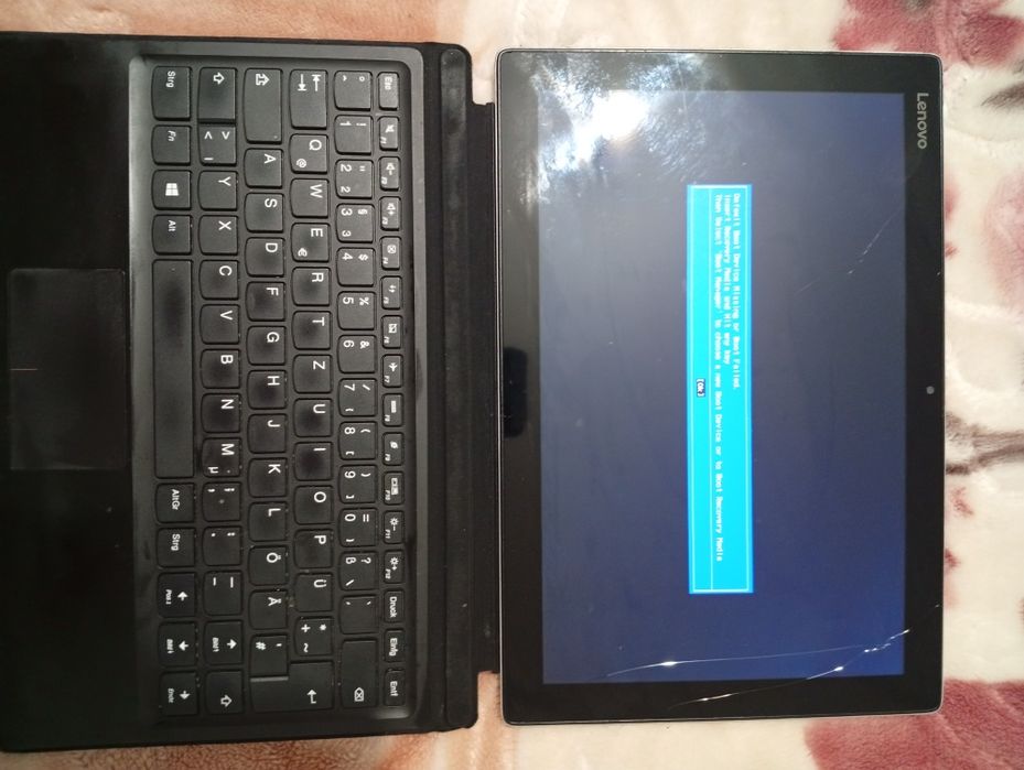 lenovo ideapad miix 510-12isk i5. Hard defect ,ecran spart.