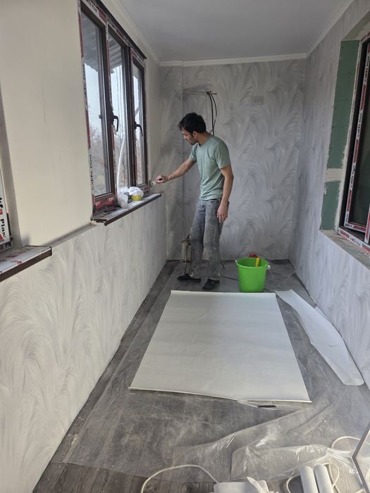 Делаю утепление балконов и молярку