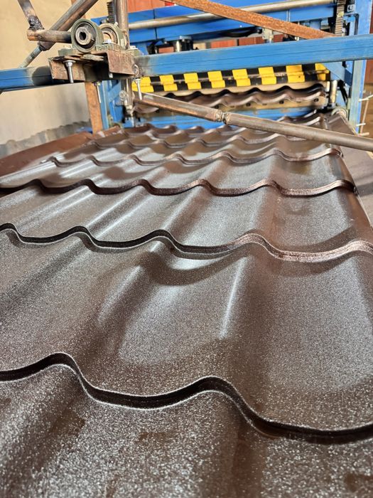 Металло черепица с производства