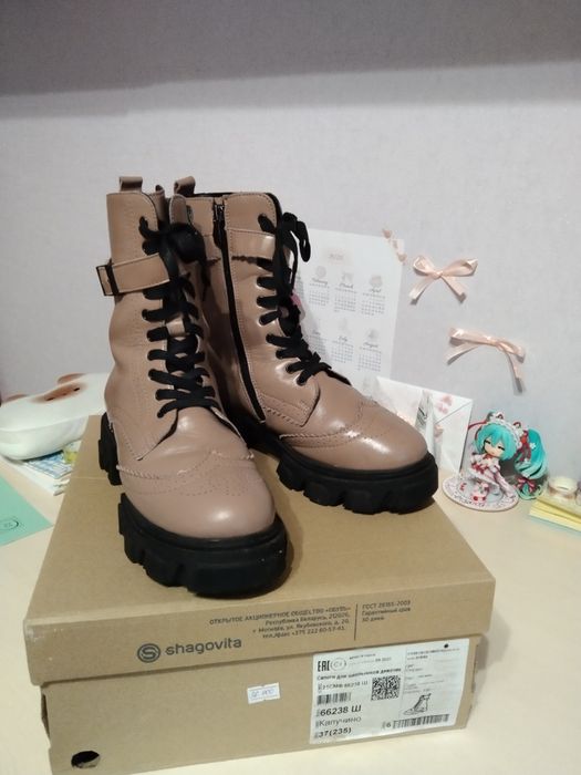 Женские ботинки стильные