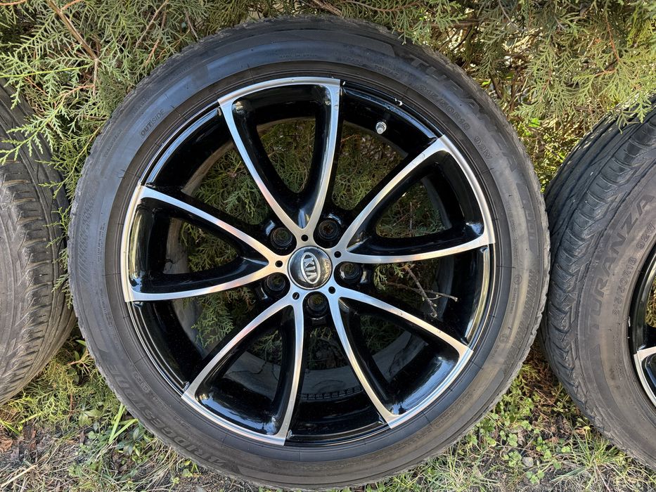 Джанти 18’ 5х114,3 8J ET40 с датчици, гуми 215/50/18 Bridgestone DOT23