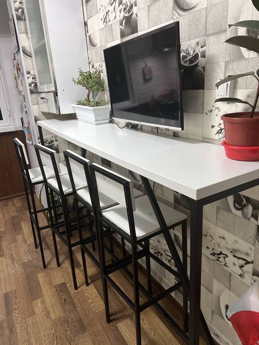 Барный Стол Стул Лофт Bar uchun stol stul