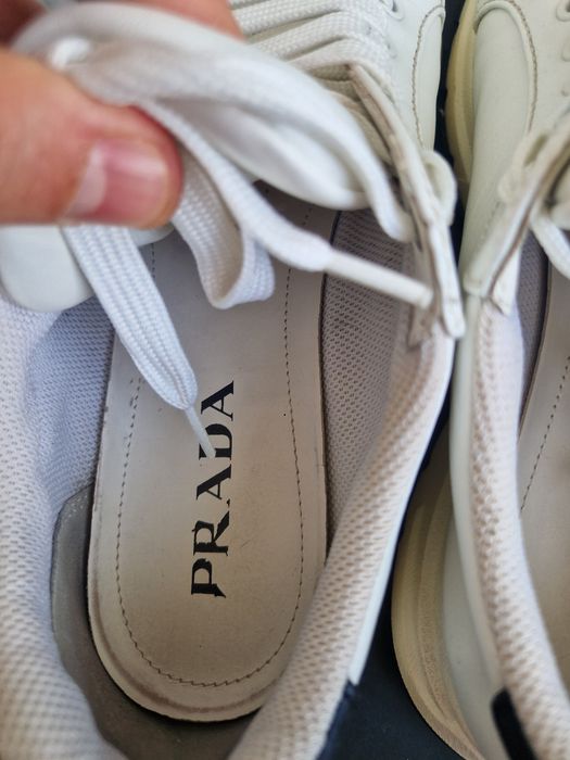 Adidasi Prada originali din piele, marimea 41,5