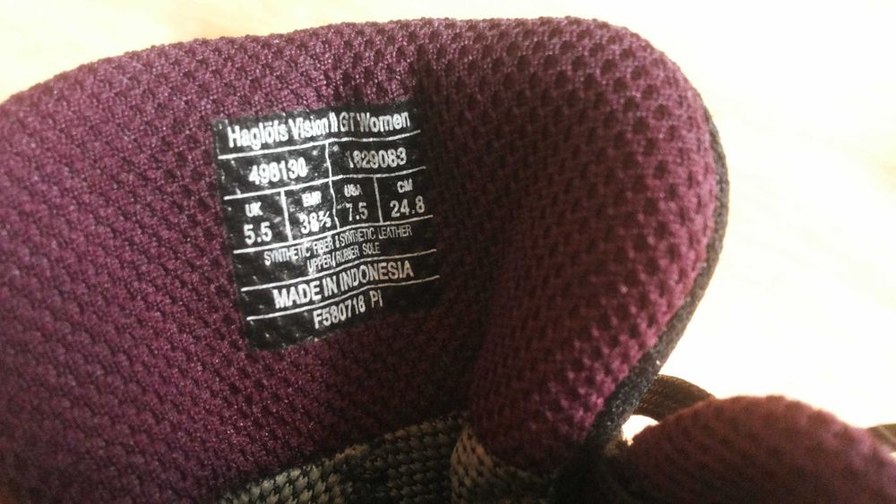 HAGLOFS Vision II GT Women Shoes размер EUR 38 2/3 / UK 5,5 дамски обувки водонепромокаеми - 798