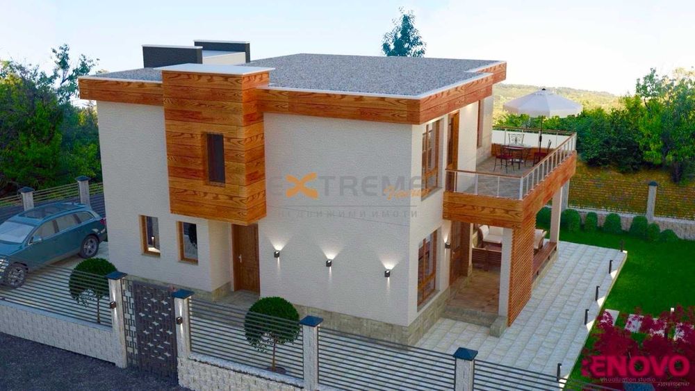 Парцел с Разрешение за строеж на къща РЗП 185 кв.м.