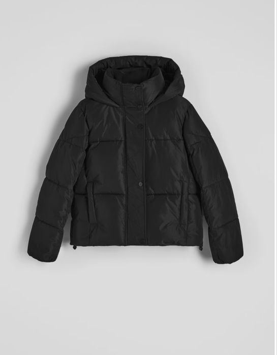 Черно късо зимно яке Reserved