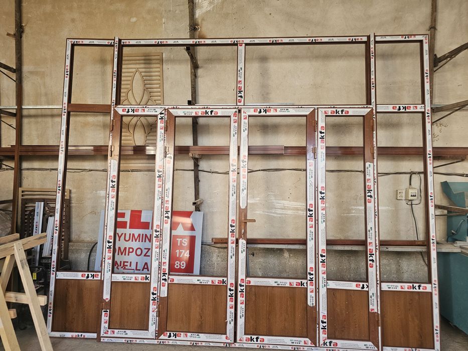 Sifatli Akfa Mdf eshik romlar