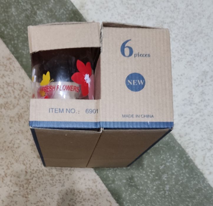 Срочно продам новые красивые стаканы для напитков