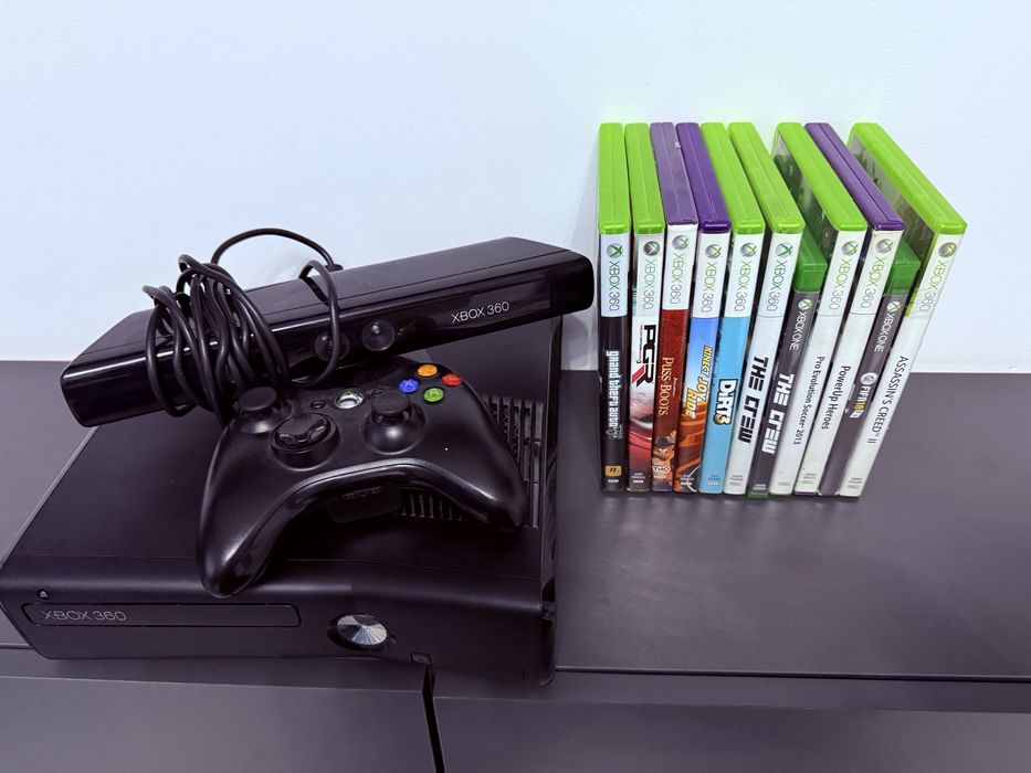 Xbox 360 kinect pachet complet