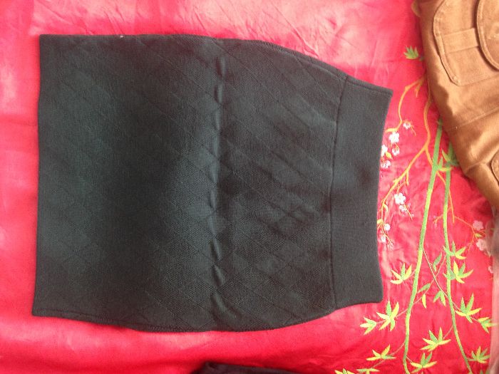 Юбка. Волной подол