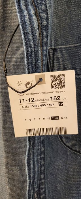 Vand cămăși vară băieți 11-12 ani Mango și Zara