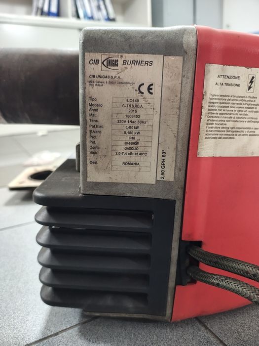 Arzator Motorina/CLU Cib Unigas 80-160 kw tip TN 1 treapta