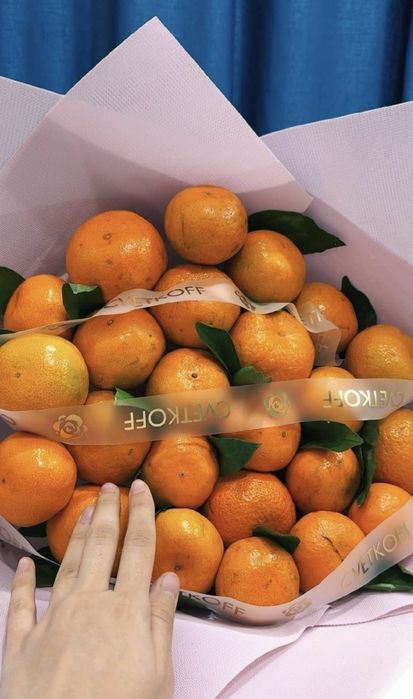 Мандарин букет свежие