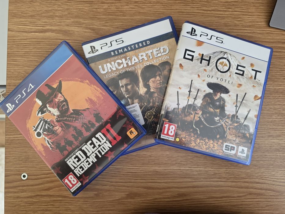 Read Dead Redemption 2, Uncharted Collection