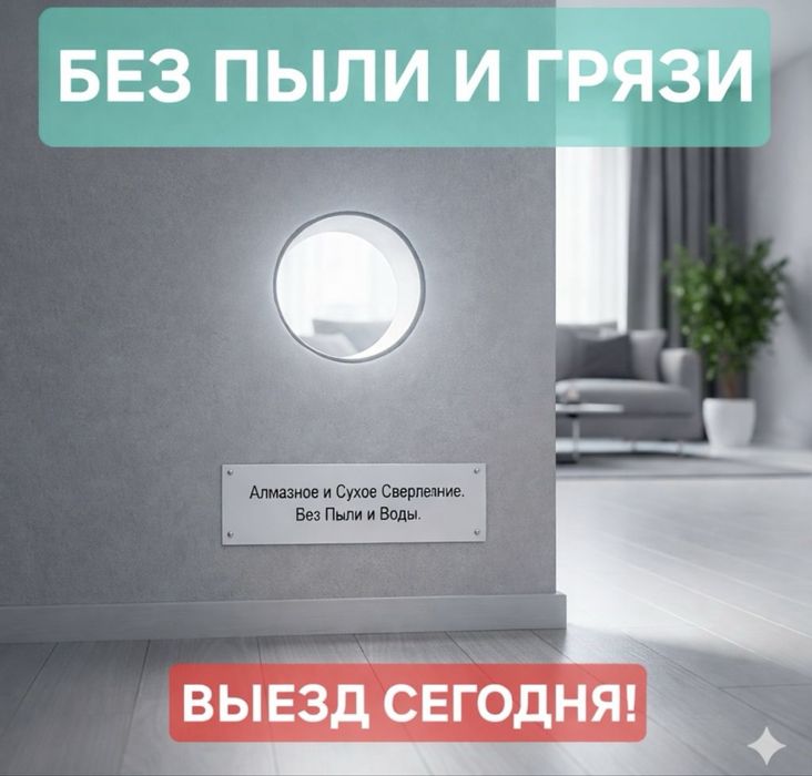 Алмазное сверление (бурение)