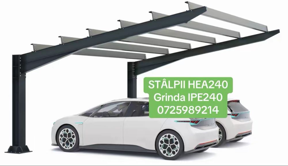 Carport fotovoltaic oferim montaj hale metalice containere accept auto