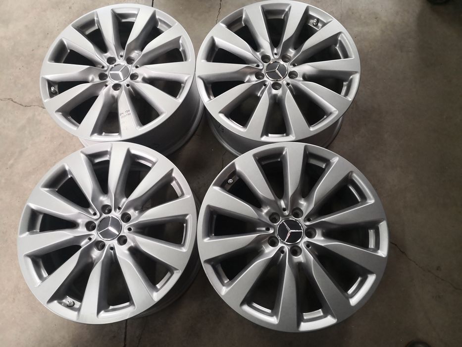 5х112 мерцедес е класа Mercedes e Klass 5x112 19 цола оригинални джанти с датчици