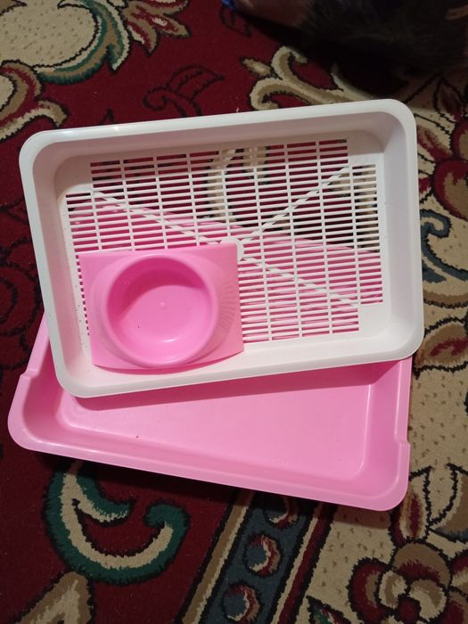Лоток для кошек с сеткой