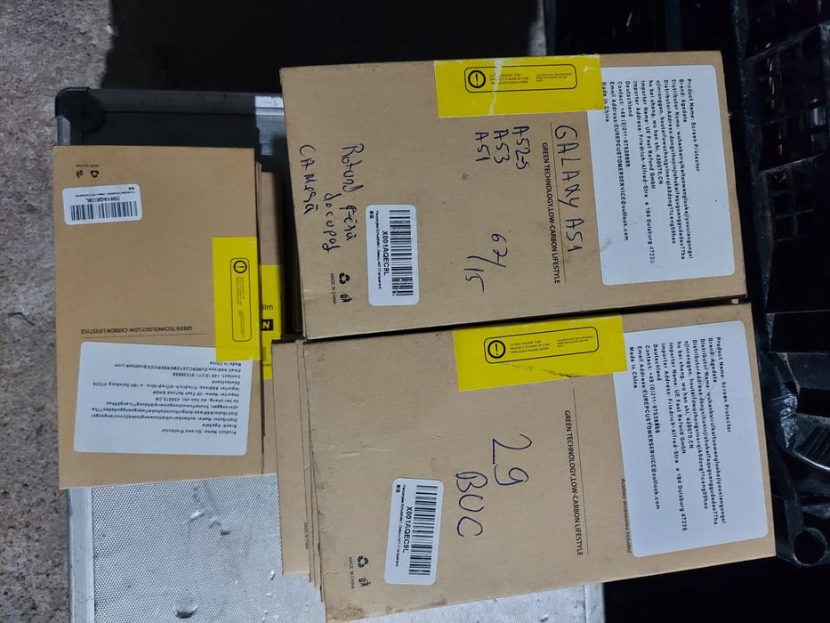 Lichidare stoc folii sticlă (tempered glass) Samsung & Sony –400buc