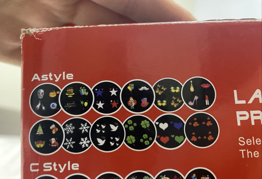 Laser cu lampă de proiecție de exterior/interior