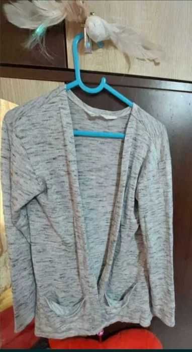 Cardigan cu fir argintiu H&M