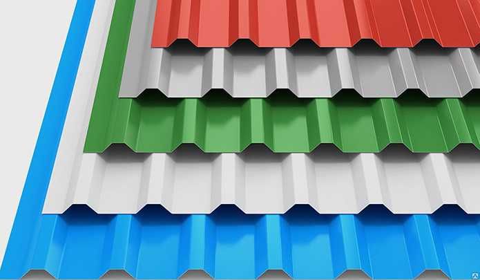 Профлисты толщина от 035 до 1,2. Водосток. Металлочерепица