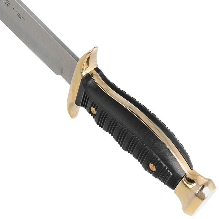 Ловен нож Muela 7220 Муела произведен в Испания ! Кожена кания !