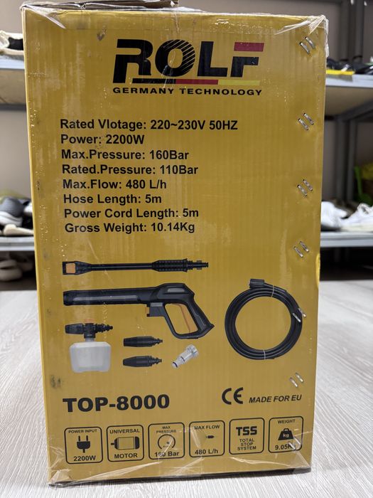 Yuqori bosimli moyka ROLF TOP-8000
