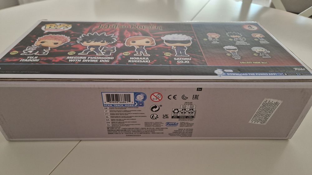 Redus 60% SIGILAT! Set 4 Figurine Funko Pop Animation Jujutsu Kaisen S1