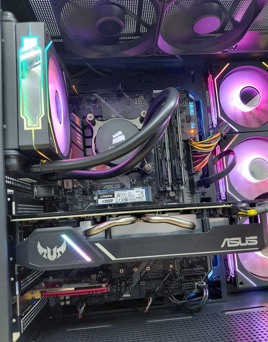 pc Gaming ASUS TUF i7 8700 4.6GHz| GTX 1660 Super 6 GDR6 192-b| 16GB DDR4| 500 NVMe +4TB HDD| Wi-Fi| Win 11