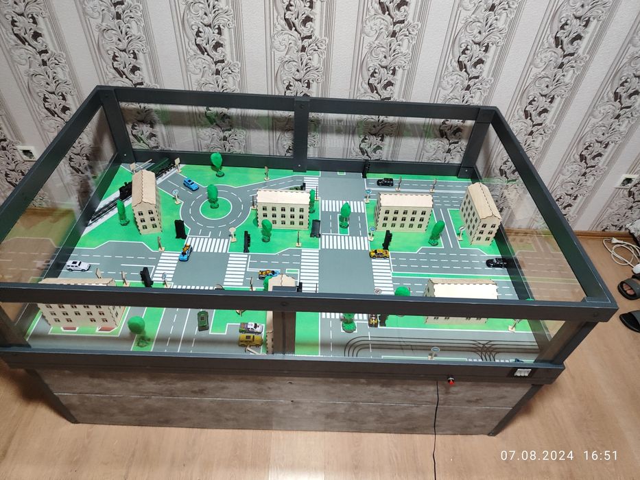 Макеты города для автошколы