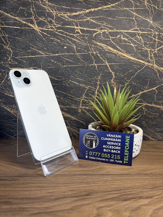 Iphone 15 Plus/128Gb/ Garantie 2 Ani Centrul de Telefoane/Rate