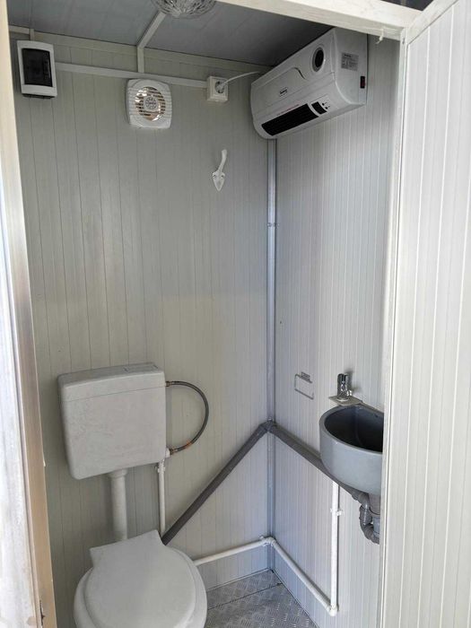 Toalete WC ecologice racordabile IZOLATE simple duble duș