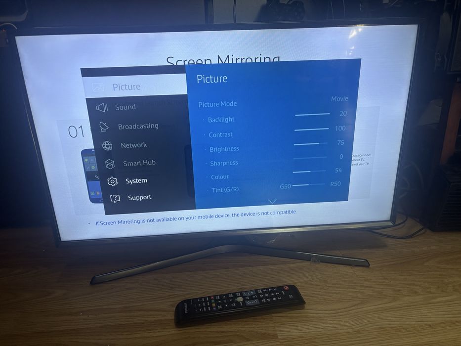 Smart Tv Samsung Full HD 32 UE32J5500 WiFi, YouTube, Netflix