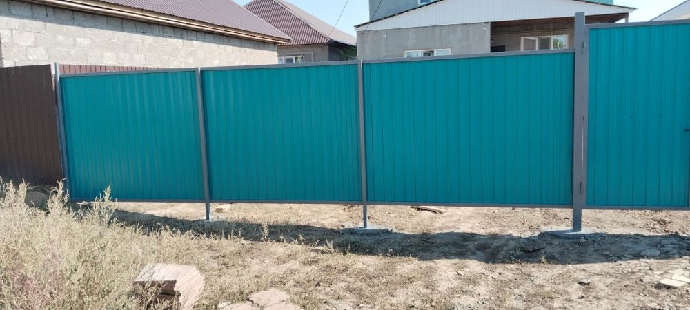 Установка заборов ограничения