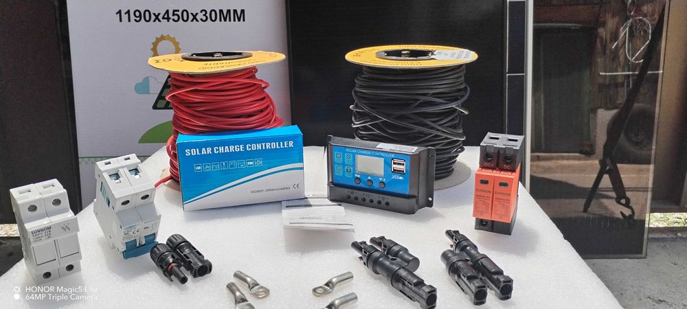 ПРОМО!!! Соларен панел + контролер и много други интересни предложения