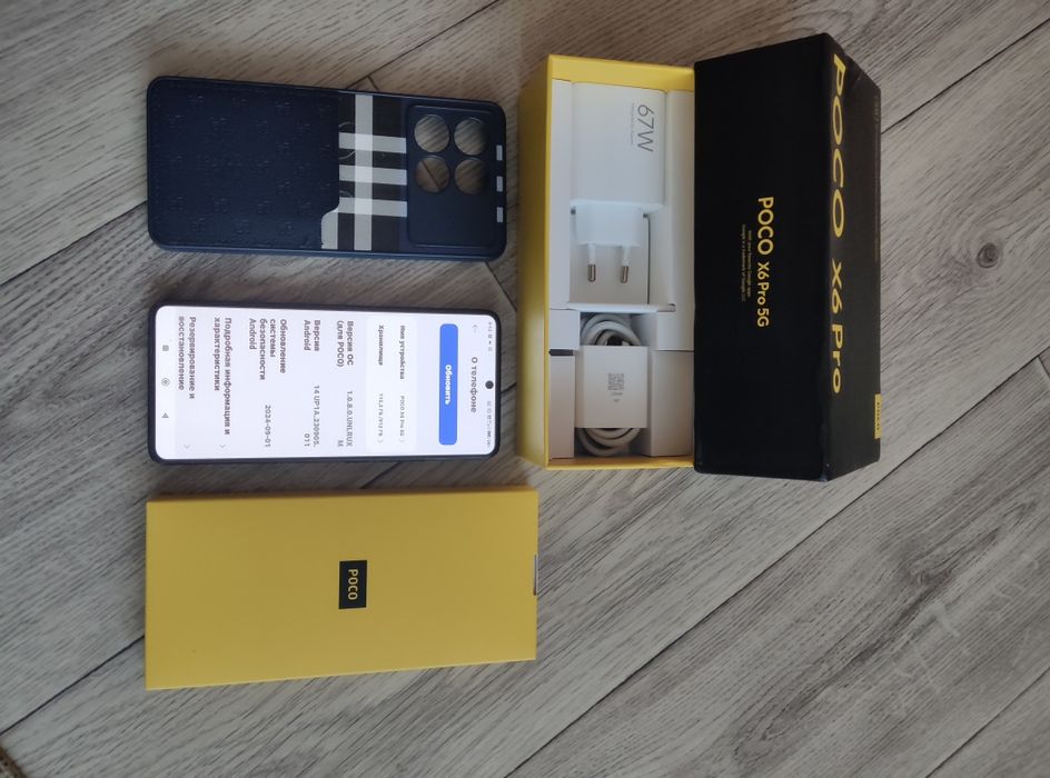 Смартфон Poco x6pro 12 .512