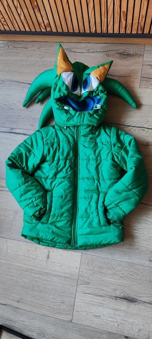 Зимно яке зелен Соник