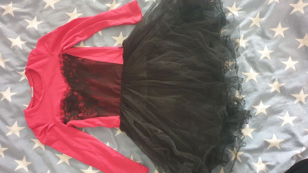 Детска Рокля Contrast 116 см