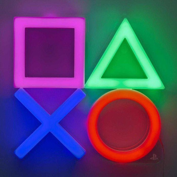 Лампа Paladone Playstation / Xbox Logo LED Neon Light