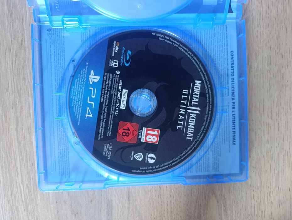 Диск Mortal combat 11 ps4