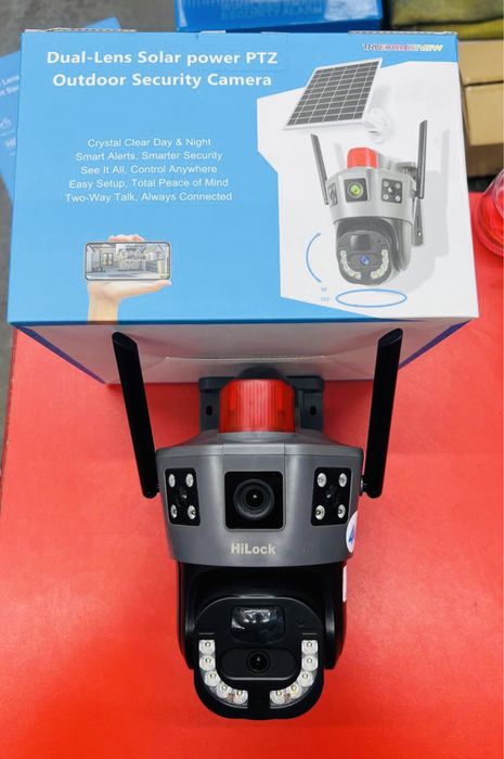 Камера с солнечными панелями