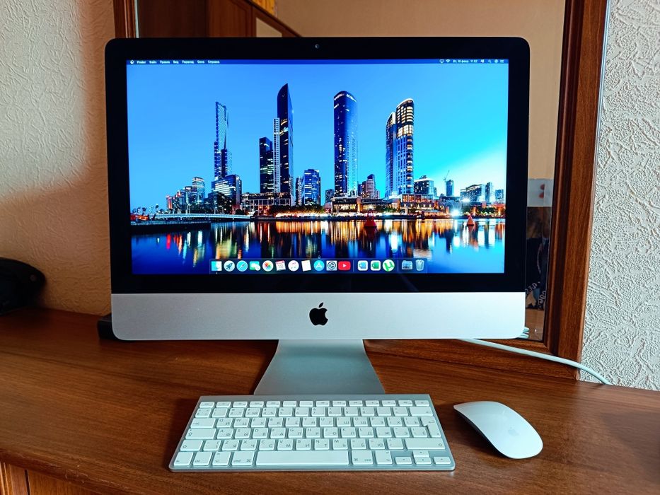 Моноблок компьютер Apple iMac 21.5 Тонкий! Дисплей 4K! Полный комплект