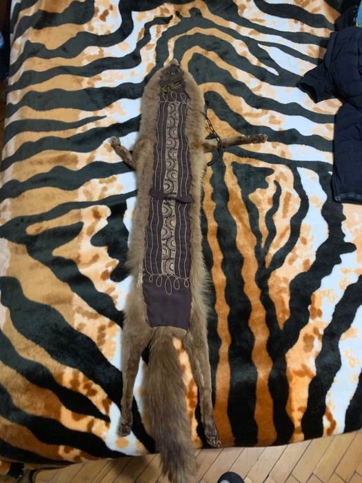 Цял пелет от лисица – естествен косъм, отлично състояние