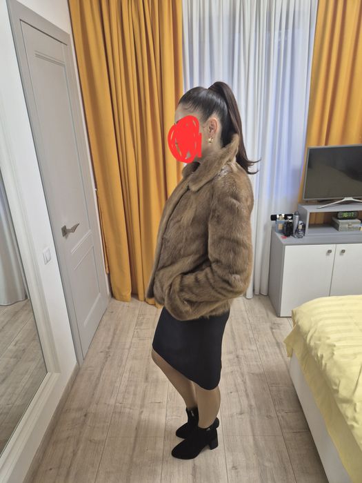 Haina din blana naturala NURCA